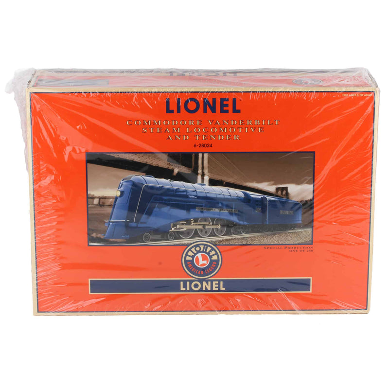 O Gauge Blue Commodore Vanderbilt Steam Locomotive & Tender Train Set by Lionel, Limited Edition 1 of 250