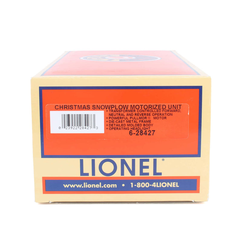 O Scale Christmas Snowplow Motorized Unit by Lionel