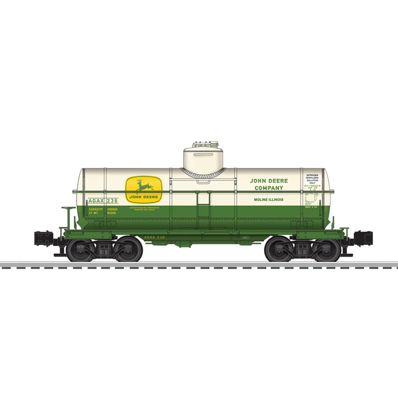 O Gauge John Deere 8000 Gallon Tank Car #236 by Lionel