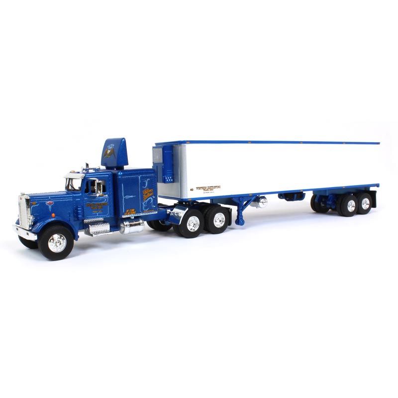 1/64 Peterbilt 351 w/ 40' Reefer Trailer, By First Gear, Western Distributing