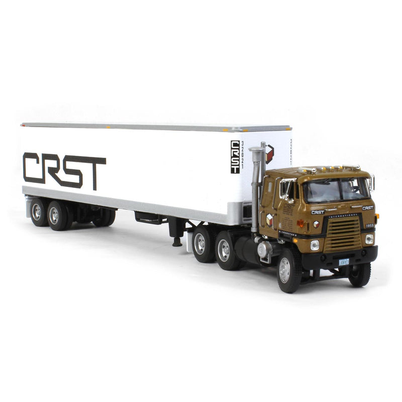 1/64 International TranStar COE Semi Truck with 40ft Vintage Trailer, CRST, DCP by First Gear