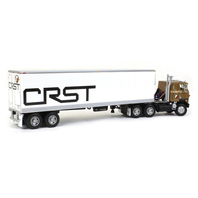 1/64 International TranStar COE Semi Truck with 40ft Vintage Trailer, CRST, DCP by First Gear