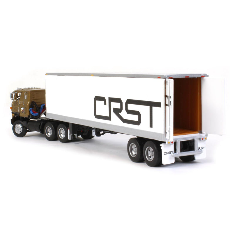 1/64 International TranStar COE Semi Truck with 40ft Vintage Trailer, CRST, DCP by First Gear