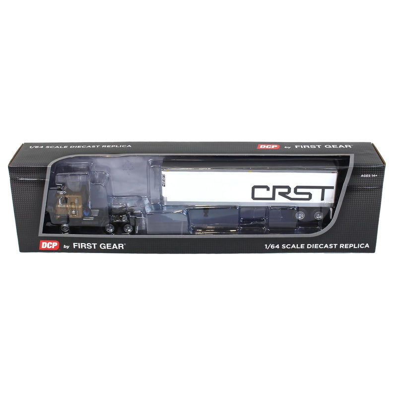 1/64 International TranStar COE Semi Truck with 40ft Vintage Trailer, CRST, DCP by First Gear