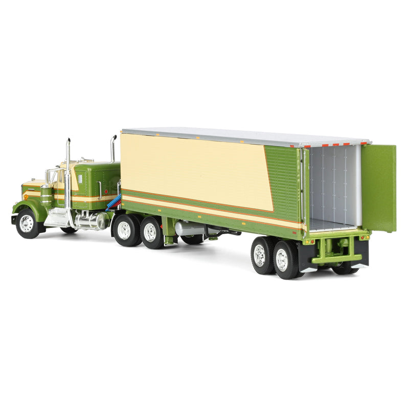 1/64 Kenworth W900a with 40ft Vintage Reefer Trailer, DCP by First Gear