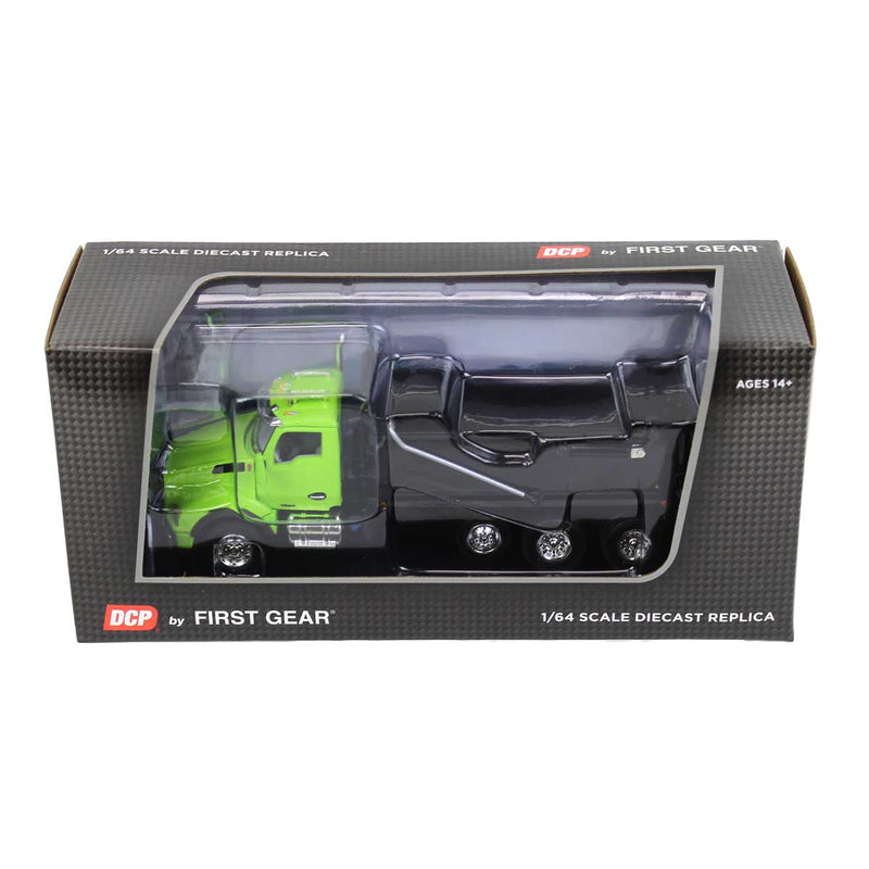 1/64 Lime Green & Black Kenworth T880 Rogue Dump, DCP by First Gear