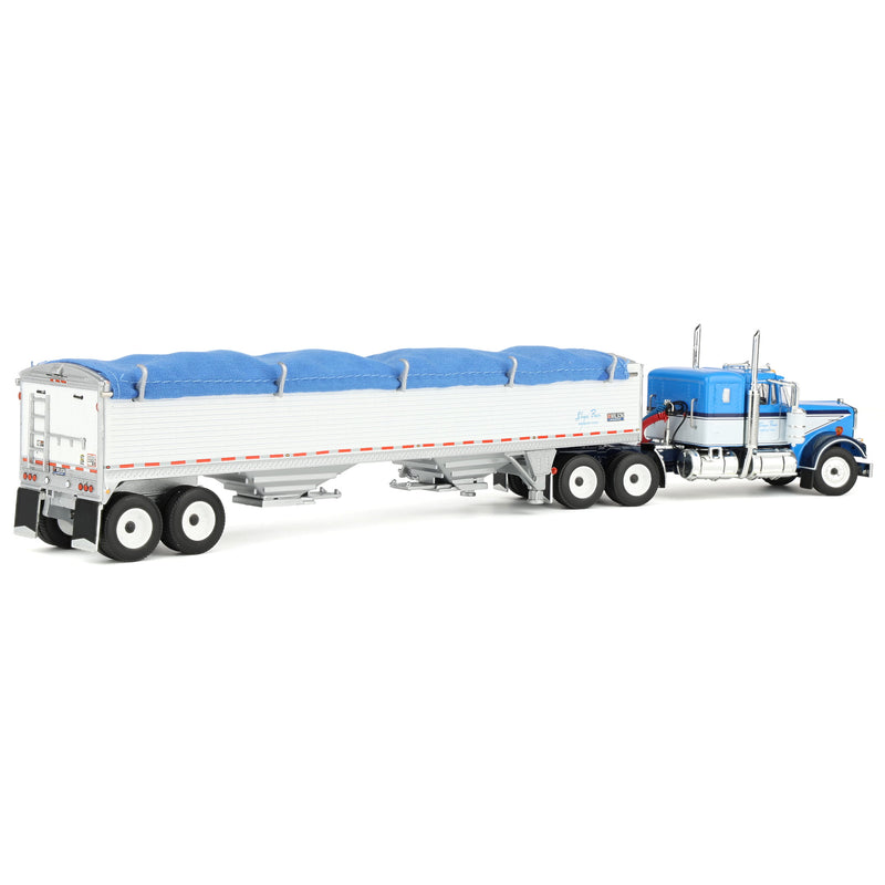 1/64 Kenworth W900A Semi Truck with 36in Sleeper & 42ft Grain Trailer, Shupe Bros, DCP by First Gear