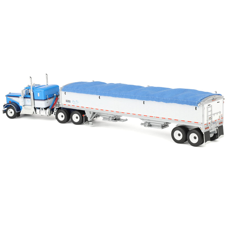 1/64 Kenworth W900A Semi Truck with 36in Sleeper & 42ft Grain Trailer, Shupe Bros, DCP by First Gear