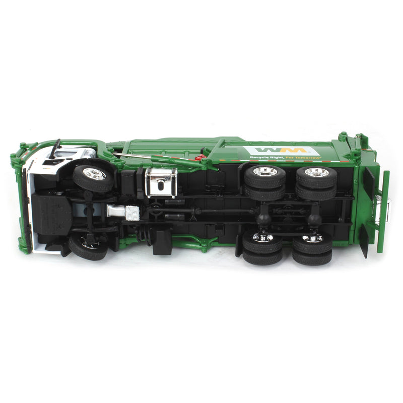 (B&D) 1/64 Mack LR with McNeilus Meridian Front Loader & Dumpster, Waste Management - Damaged Item