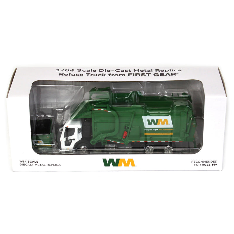 (B&D) 1/64 Mack LR with McNeilus Meridian Front Loader & Dumpster, Waste Management - Damaged Item