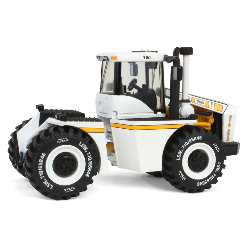 Las Vegas White CE Version ~ 1/64 Big Bud 700 Tractor with Titan Goodyear LSW Tires