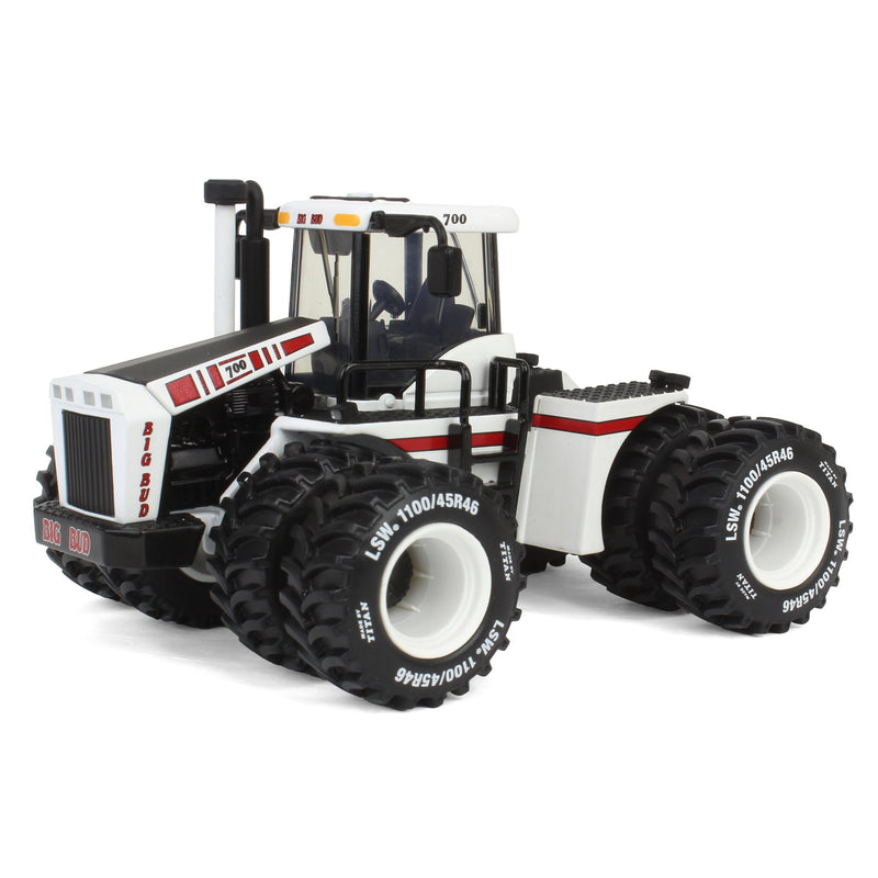 Las Vegas White AG Version ~ 1/64 Big Bud 700 Tractor with Titan Goodyear LSW Tires