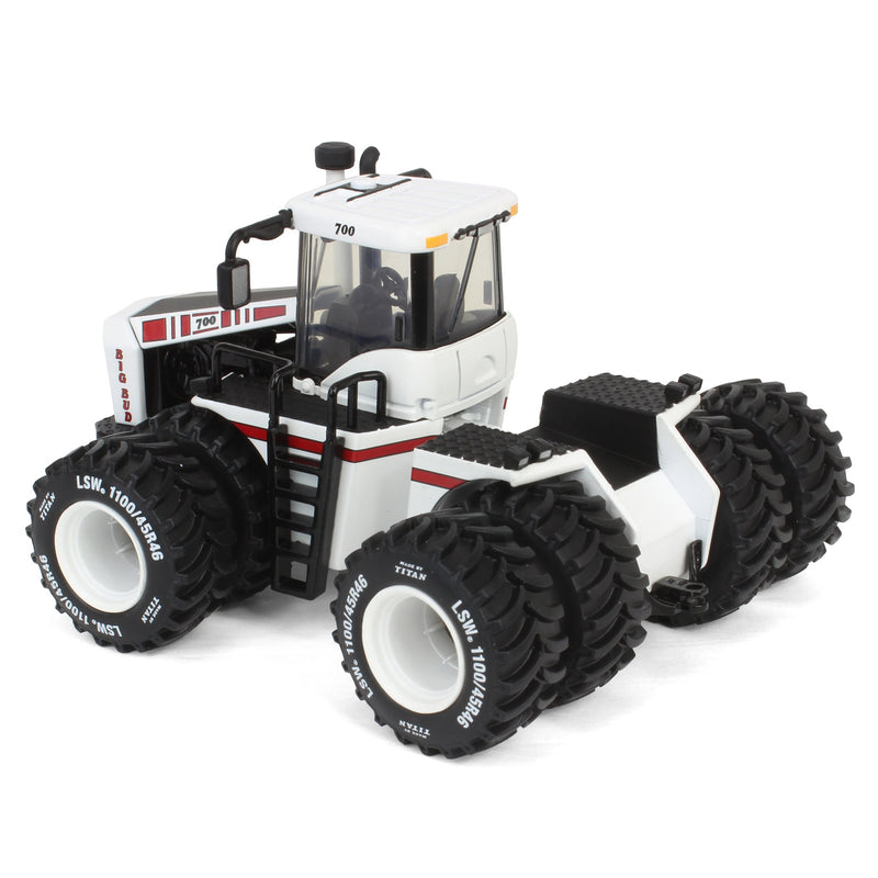 Las Vegas White AG Version ~ 1/64 Big Bud 700 Tractor with Titan Goodyear LSW Tires