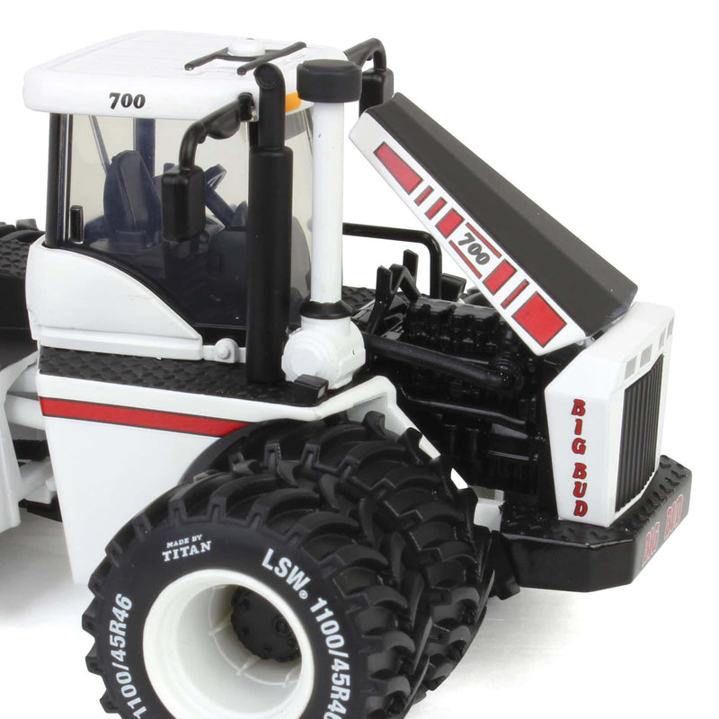 Las Vegas White AG Version ~ 1/64 Big Bud 700 Tractor with Titan Goodyear LSW Tires