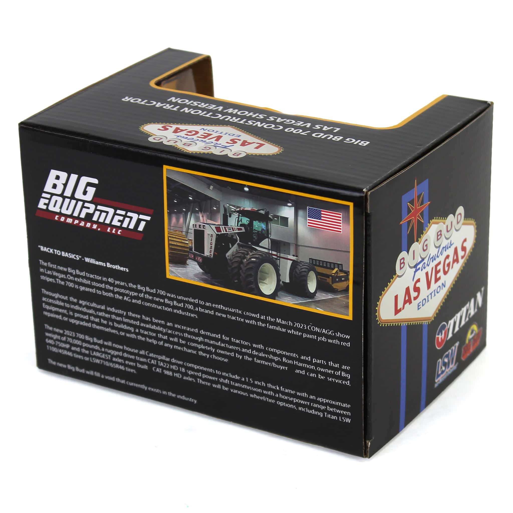 Las Vegas Yellow CE Construction Version ~ 1/64 Big Bud 700 with