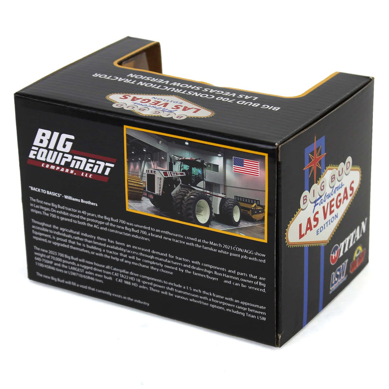 Las Vegas Yellow CE Construction Version ~ 1/64 Big Bud 700 with Titan Goodyear LSW Tires
