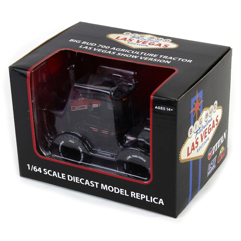 Las Vegas AG Black Version ~ 1/64 Big Bud 700 with Titan Goodyear LSW Dual Tires