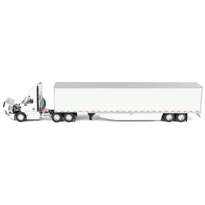 1/64 Freightliner Cascadia Fifth Generation Semi Truck with Day Cab, White, DCP by First Gear
