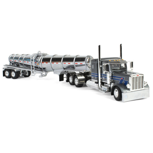 Handmade 1/64 Scale Chrome Dual Wheels & Tires With Axle – Fits Kenworth, Peterbilt, International, Ford Semi Trucks