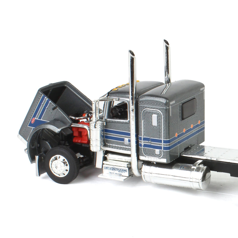 1/64 Peterbilt 389 with Chrome Polar Tanker, Circle B Trucking, DCP by First Gear