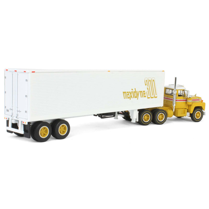 1/64 Mack R-Model Day Cab with 40ft Vintage Trailer, 125 Years of Mack, DCP by First Gear