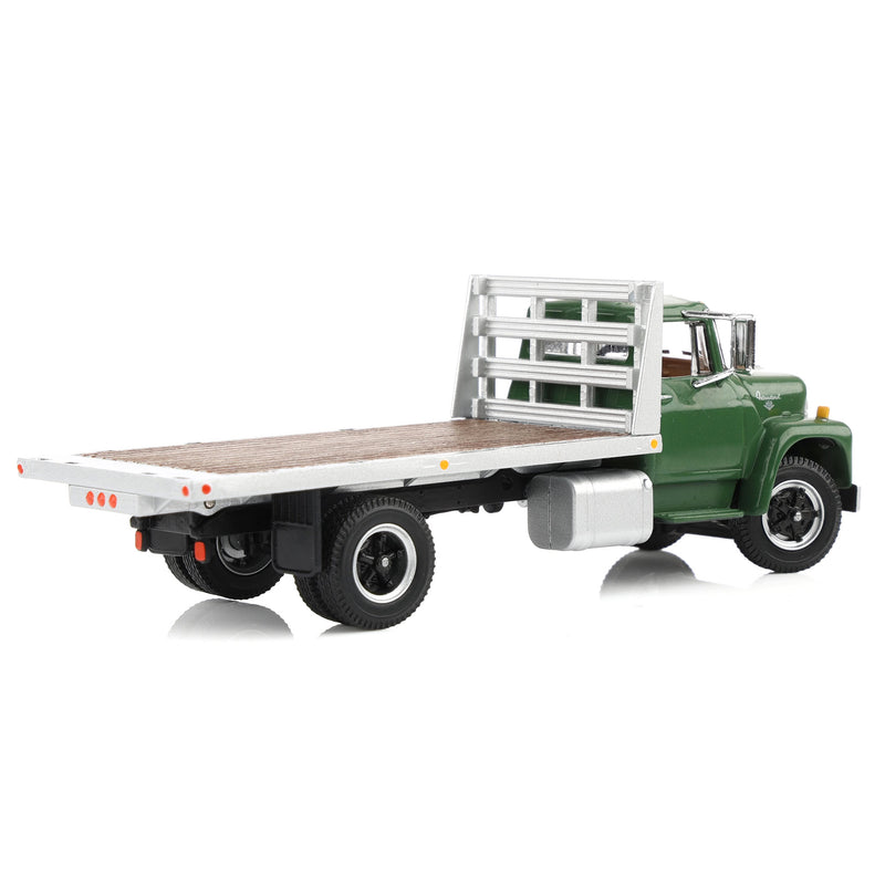 1/64 1970s International Loadstar Flatbed Truck, Shanter Green, DCP by First Gear