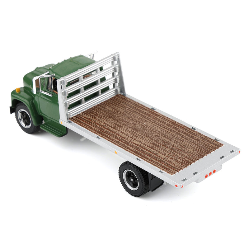1/64 1970s International Loadstar Flatbed Truck, Shanter Green, DCP by First Gear