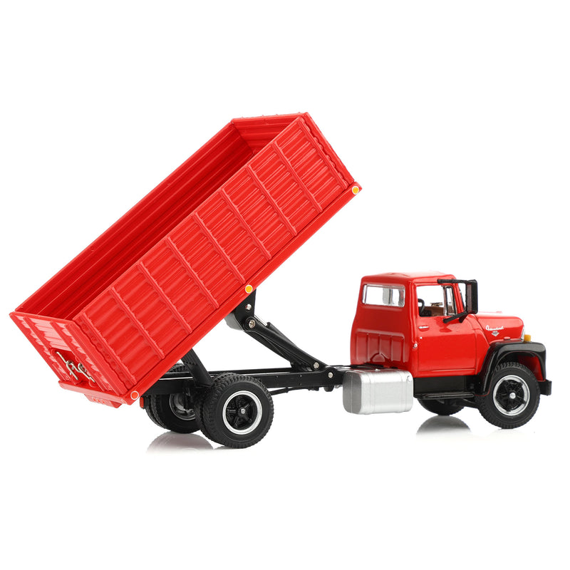 1/64 1970s International Loadstar Grain Truck, Harvester Red, DCP by First Gear