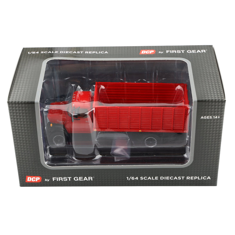 1/64 1970s International Loadstar Grain Truck, Harvester Red, DCP by First Gear