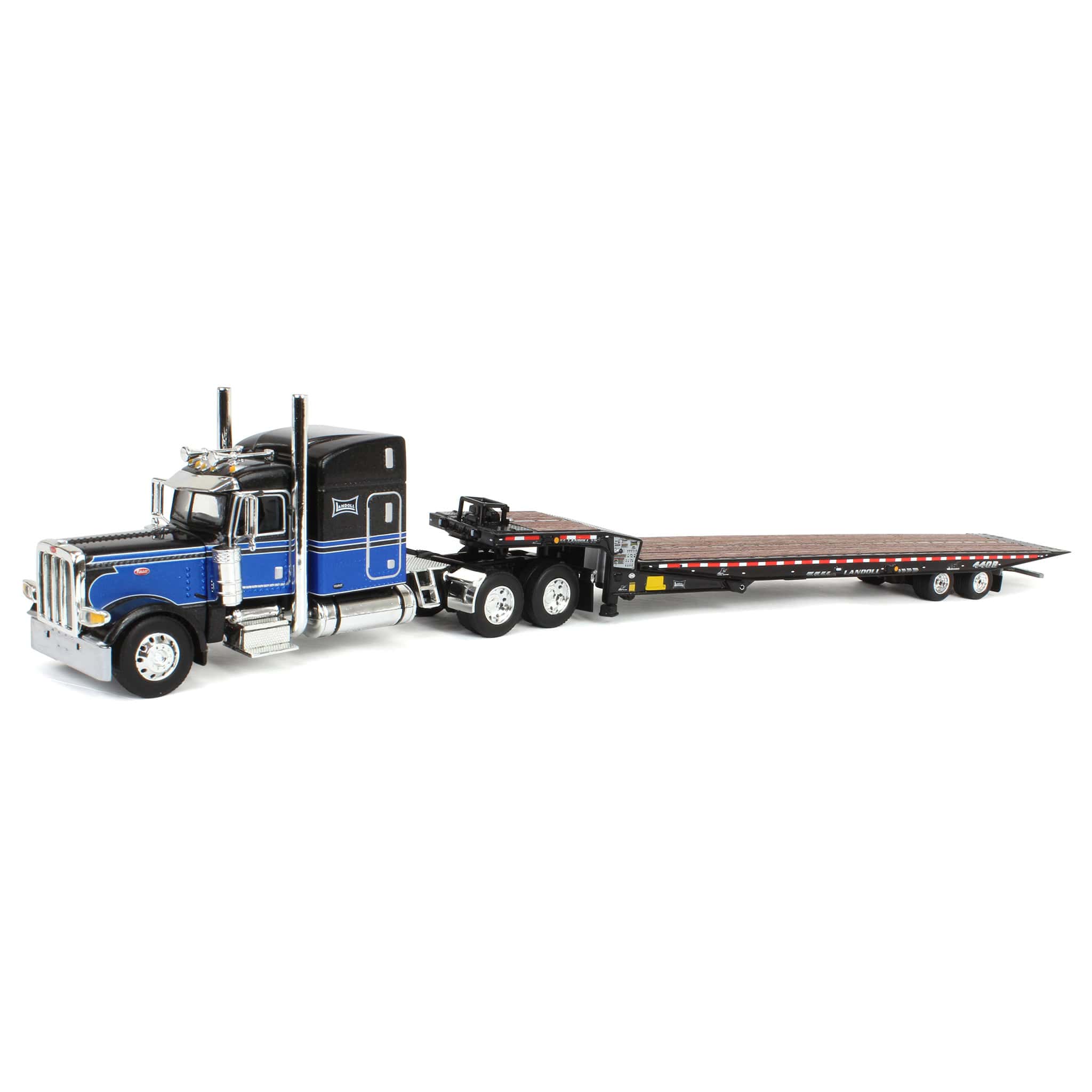 1／16トレーラー 1/64 Peterbilt 389 with Landoll 440 Series Traveling Axle Trailer