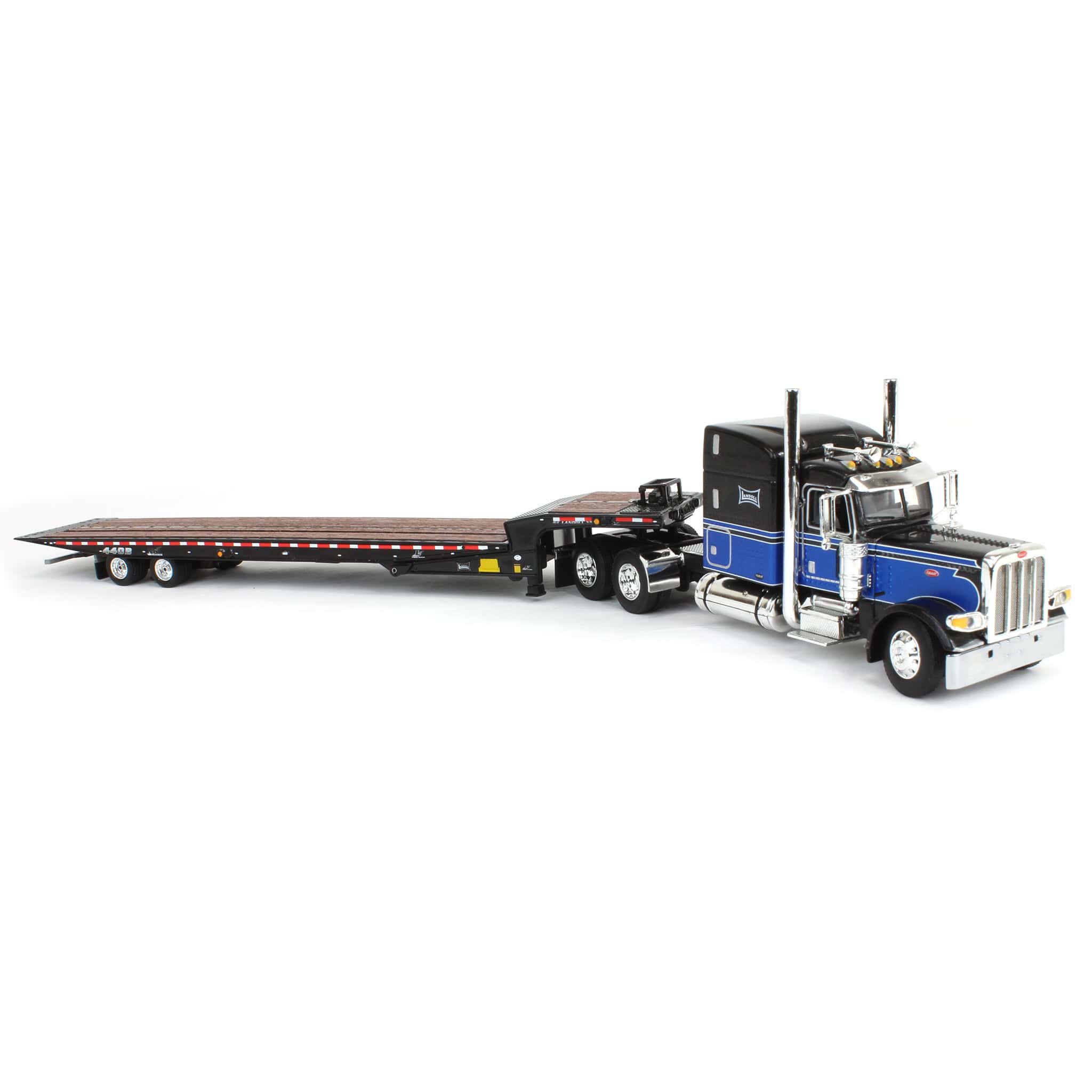 1/64 Peterbilt 389 with Landoll 440 Series Traveling Axle Trailer