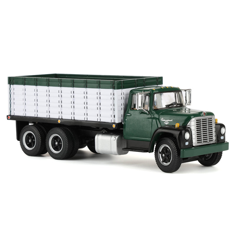 1/64 International Loadstar Grain Truck with Tandem Axle, Green & White, DCP by First Gear