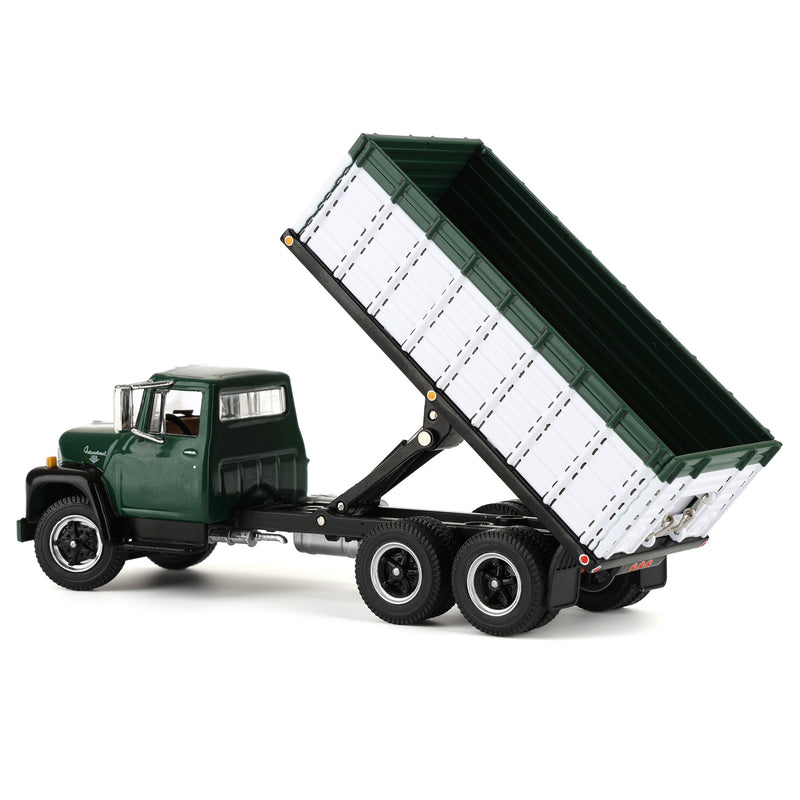 1/64 International Loadstar Grain Truck with Tandem Axle, Green & White, DCP by First Gear