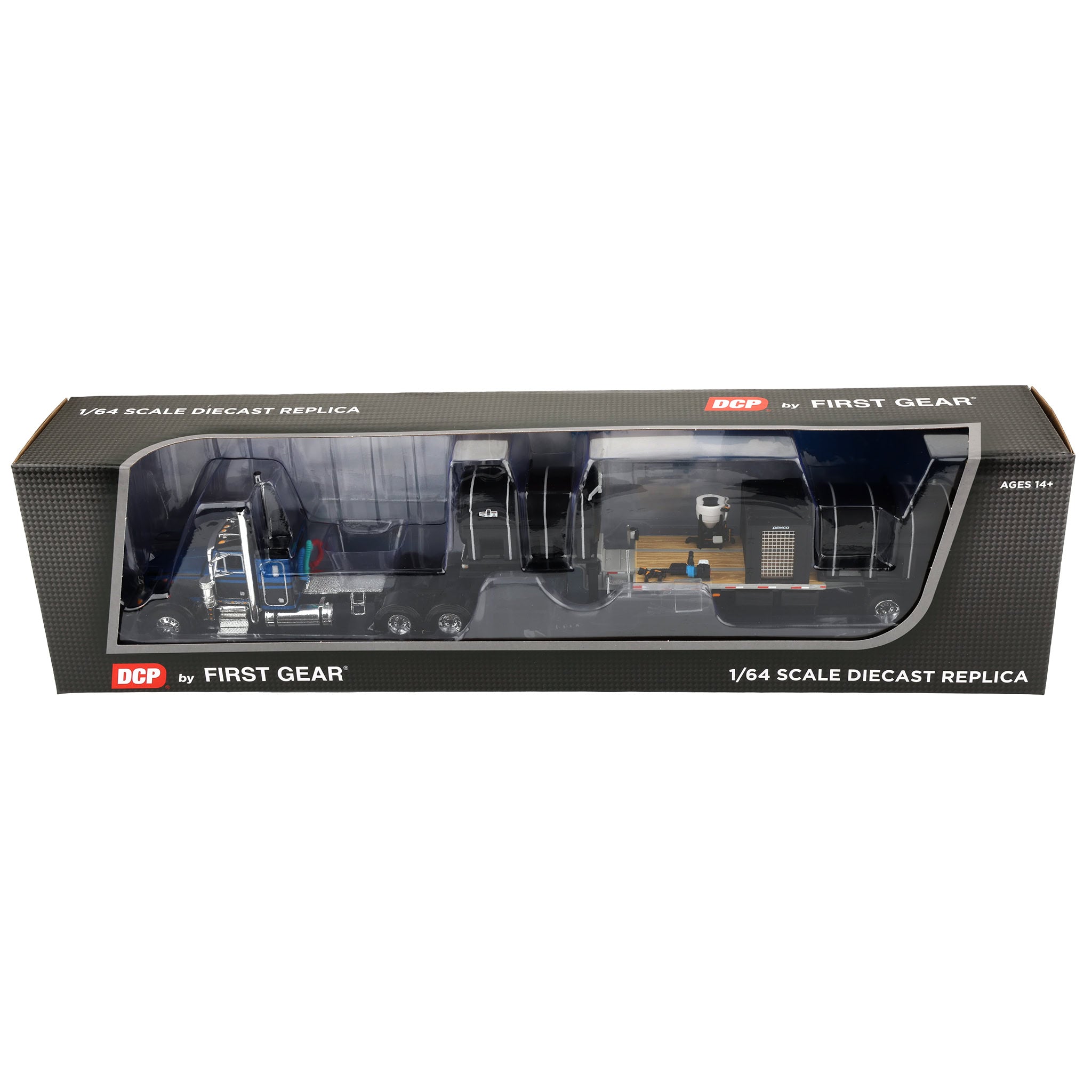 60-2077 DCP 1/64 Peterbilt 379 Semi Truck with Sleeper Cab & DEMCO
