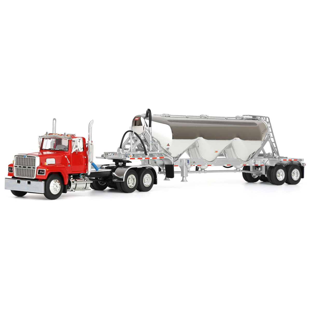 60-2103 DCP 1/64 Heil Red Ford LTL 9000 Day Cab with Heil