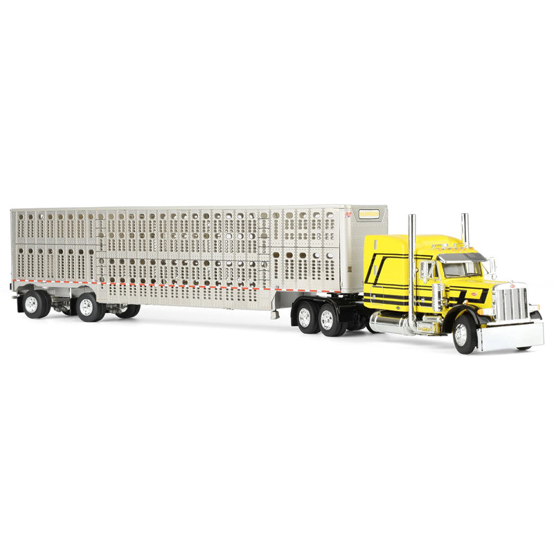 1/64 Peterbilt 379 with Wilson Silverstar Livestock Trailer, Harrison Trucking, DCP by First Gear Dealer Exclusive