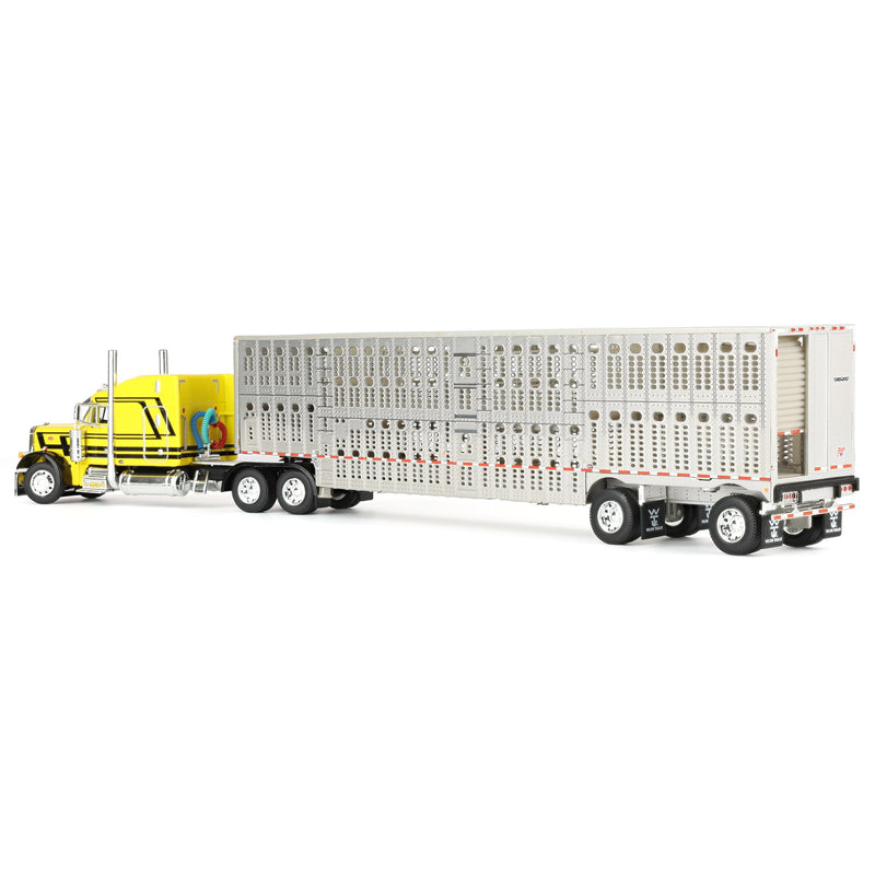 1/64 Peterbilt 379 with Wilson Silverstar Livestock Trailer, Harrison Trucking, DCP by First Gear Dealer Exclusive