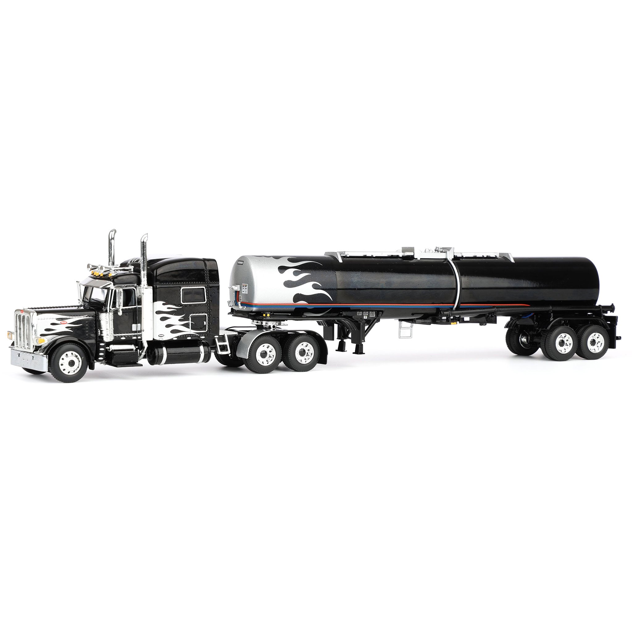 1/64 Peterbilt 389 Semi Truck with Brenner Asphalt Tank Trailer