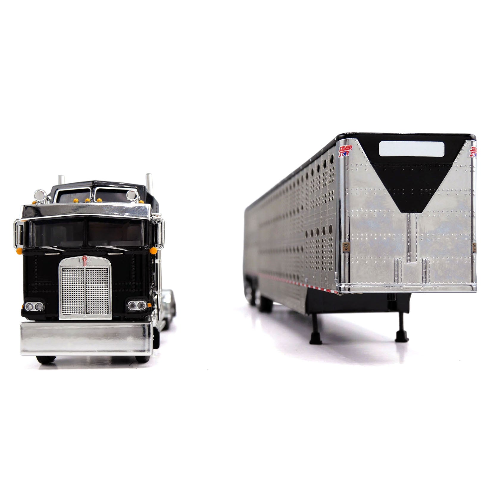 1/64 Kenworth K100 COE Semi Truck with Wilson Spread Axle 1/64 Kenworth K100 COE Semi Truck with Wilson Spread Axle