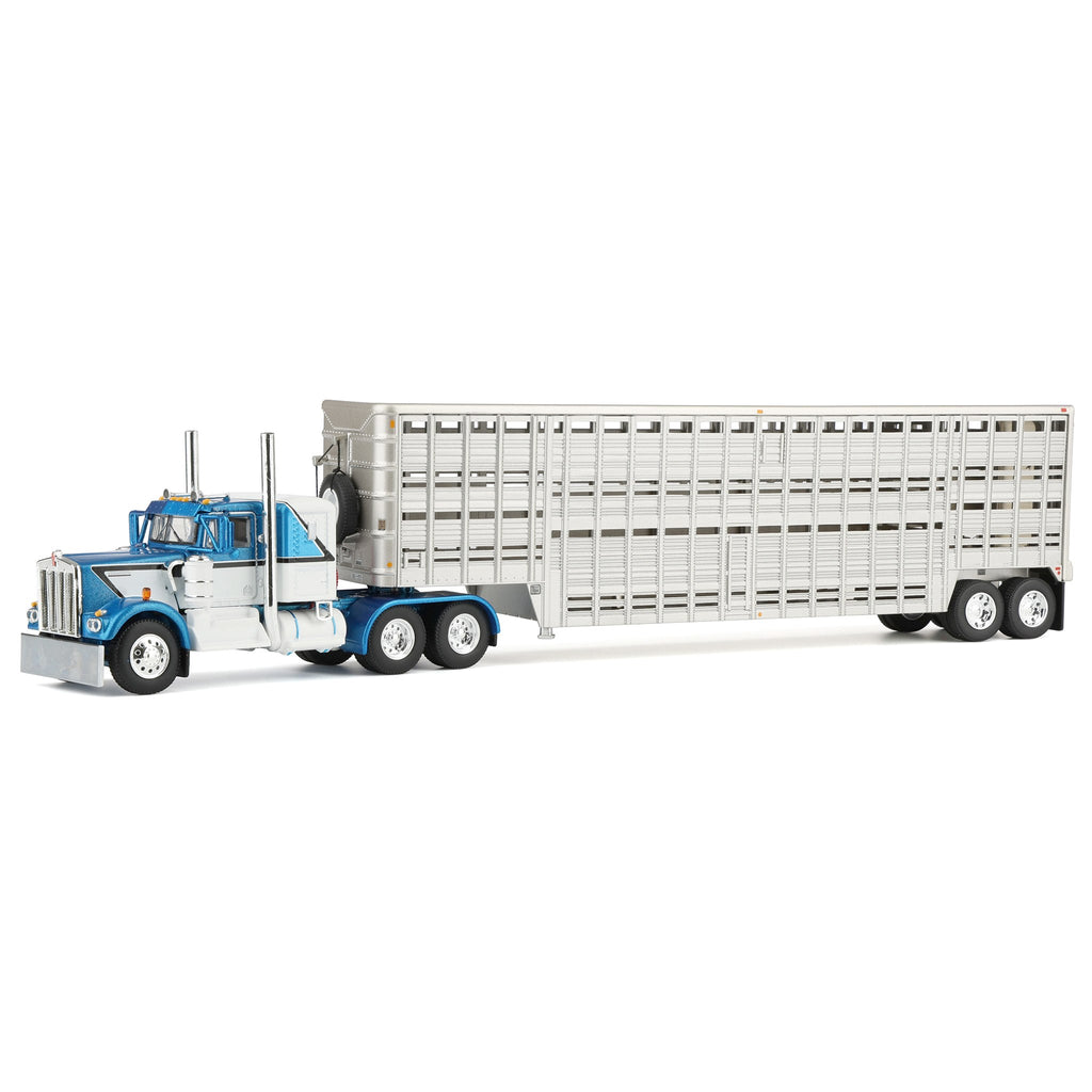 60-2136 DCP 1/64 Kenworth W900A with 45ft Wilson Vintage Livestock