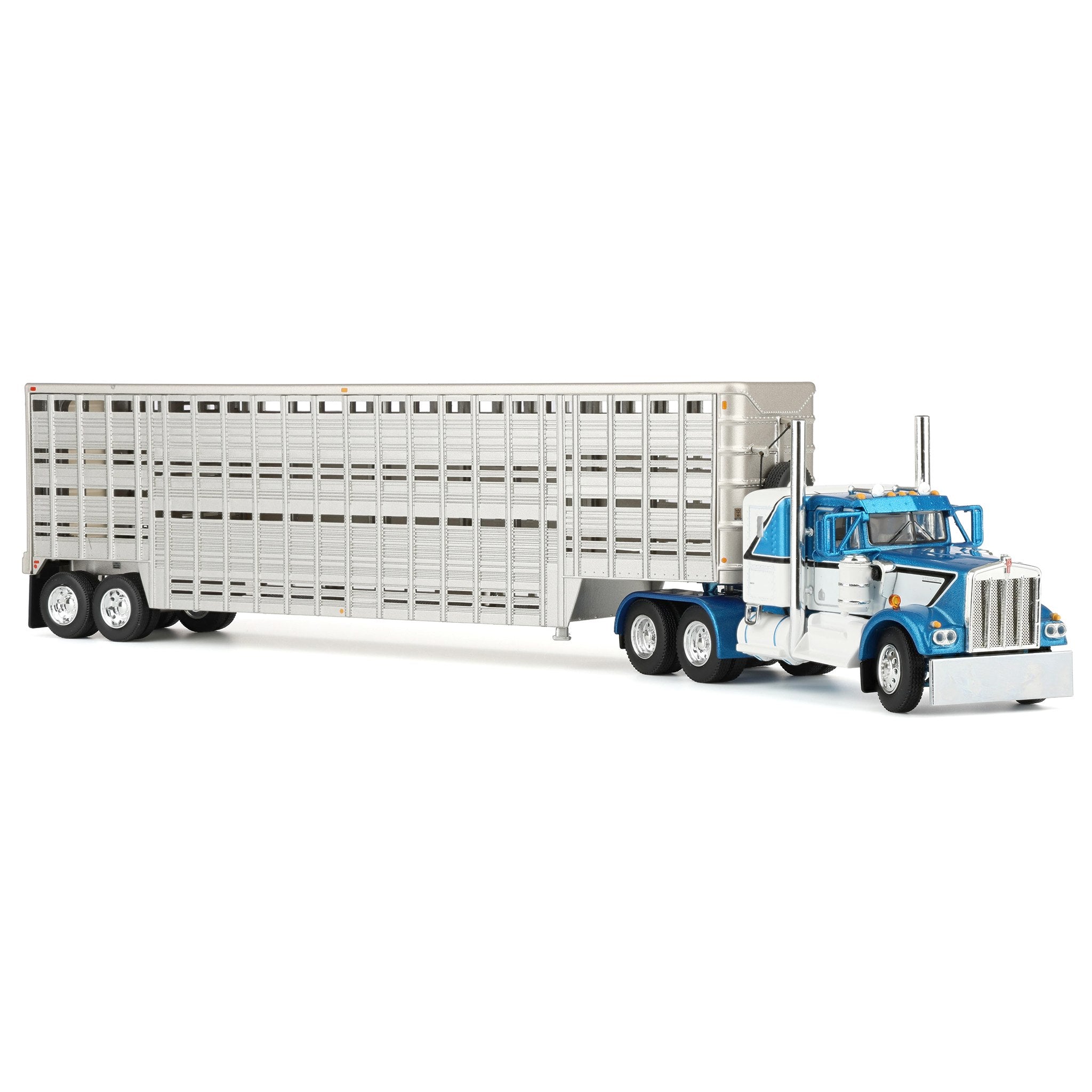 60-2136 DCP 1/64 Kenworth W900A with 45ft Wilson Vintage Livestock