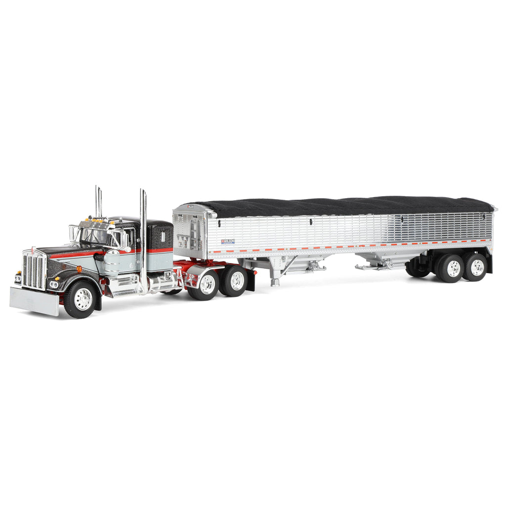 60-2137 DCP 1/64 Kenworth W900A Semi Truck with 43ft Wilson