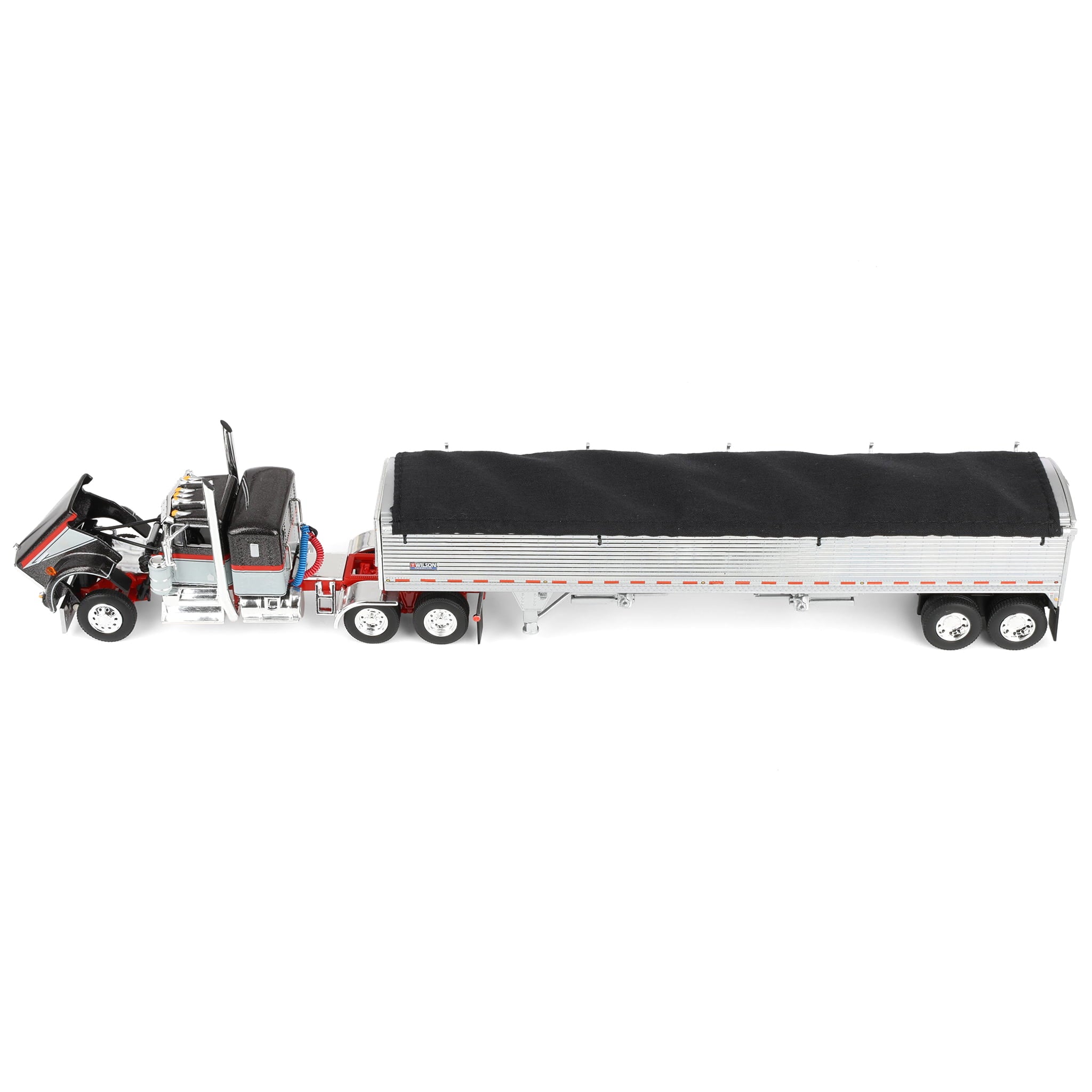 60-2137 DCP 1/64 Kenworth W900A Semi Truck with 43ft Wilson