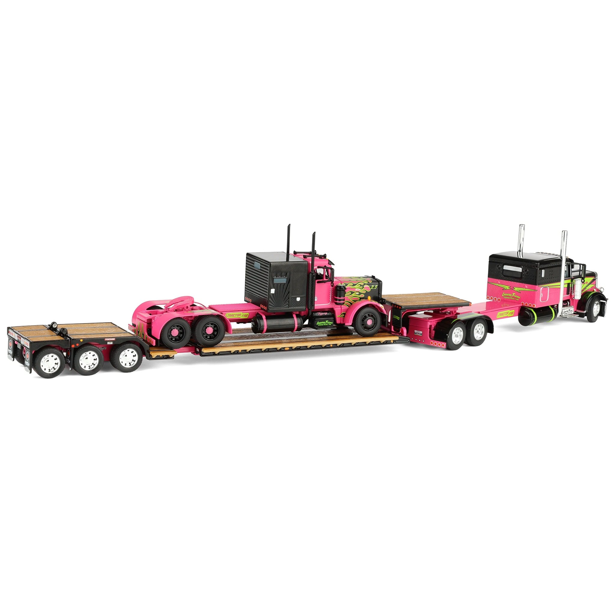 1/64 Peterbilt 389 Semi with Fontaine Renegade LXT40 Lowboy