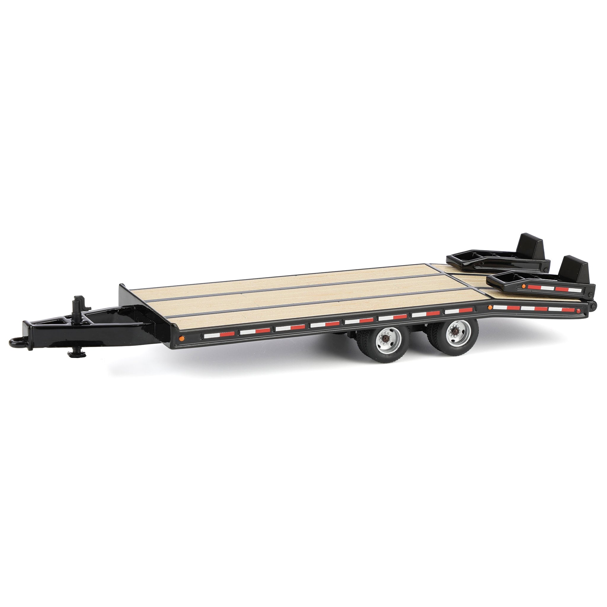 60-2141 DCP 1/64 Beavertail Equipment Trailer (Black with White