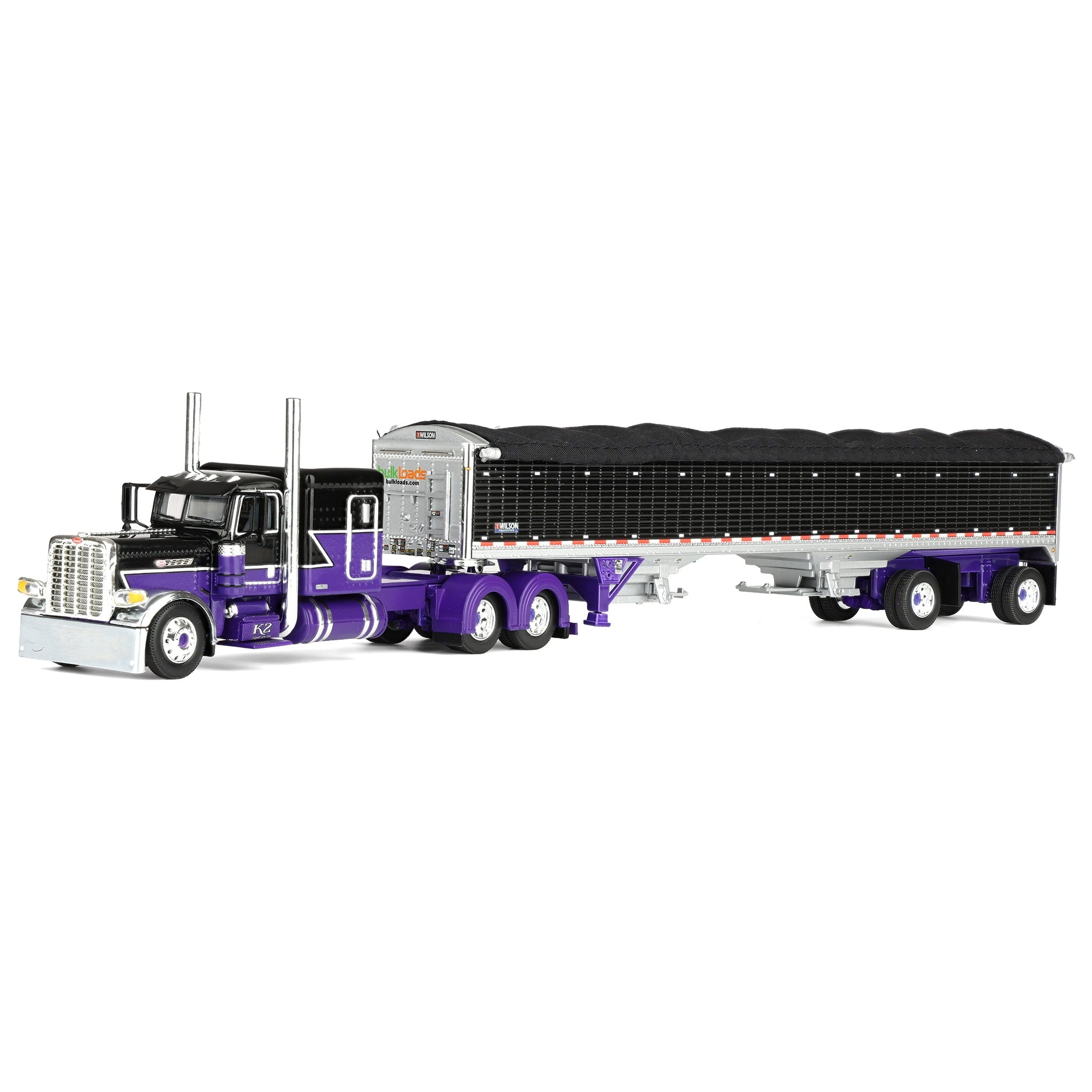 1/64 Peterbilt 389 Pride-N-Class Semi with 50ft Wilson Pacesetter