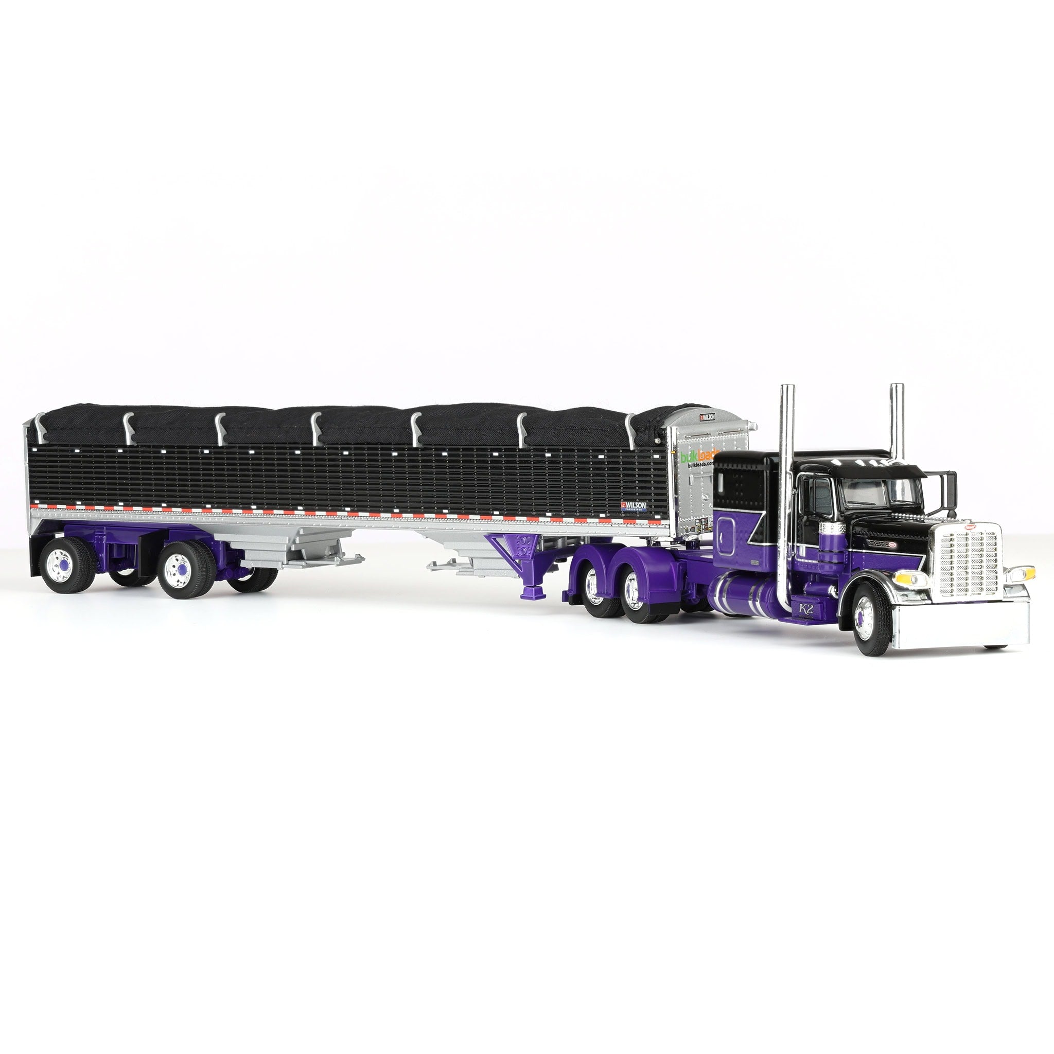 1/64 Peterbilt 389 Pride-N-Class Semi with 50ft Wilson Pacesetter