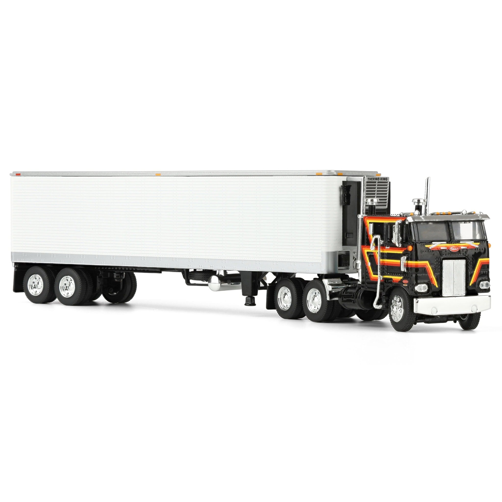 60-2156 DCP 1/64 Black Peterbilt 352 COE 86in Sleeper with White