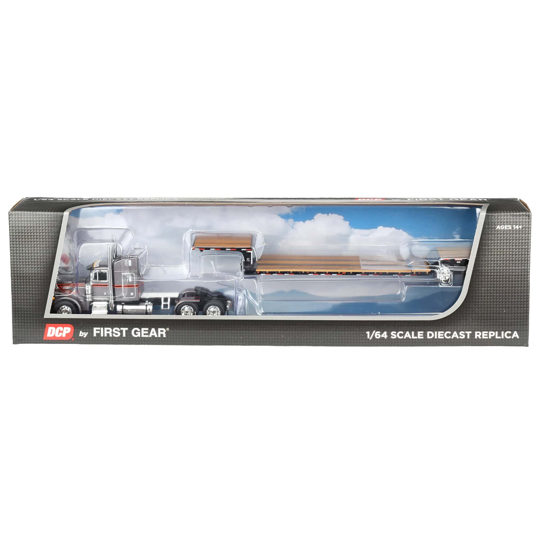60-2160 DCP 1/64 Peterbilt 379 Semi Truck with Fontaine Renegade