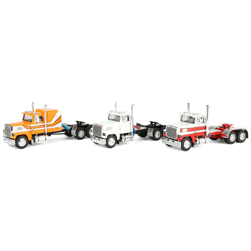 1/64 Ford LTL 9000 Trucks Trio Set, DCP by First Gear